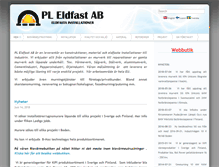 Tablet Screenshot of pleldfast.se